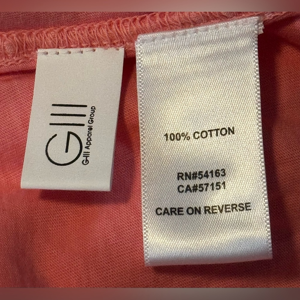Margaritaville 100% Cotton T-Shirt Coral Vacay Vibes - Picture 10 of 11